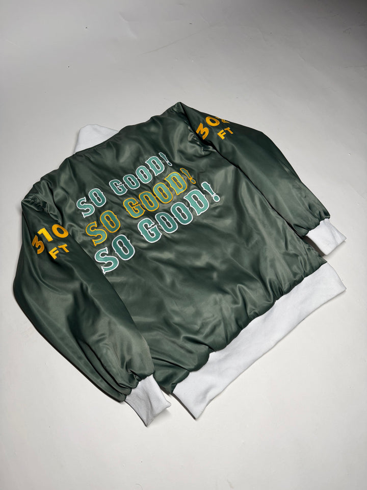 Fenway Satin Jacket (Full or Cropped)