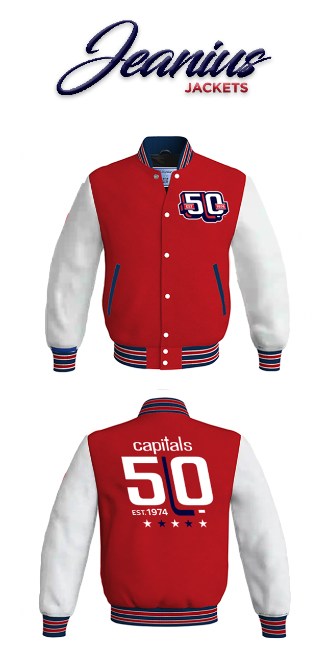 Capitals 50th Anniversary Jacket - LEONSIS - Extra Small